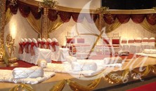 Indian Wedding Ashika Half Moon Mandaps