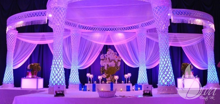 Pink Mandap Stage for hire