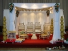 7 Floral Drape Mandap